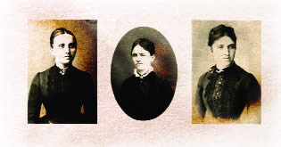 Nikoline sestre: Milka , Anela i Marica Tesla 