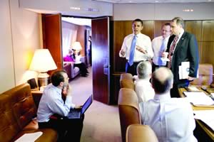 Konferencijska soba u Amerikom predsednikom avionu